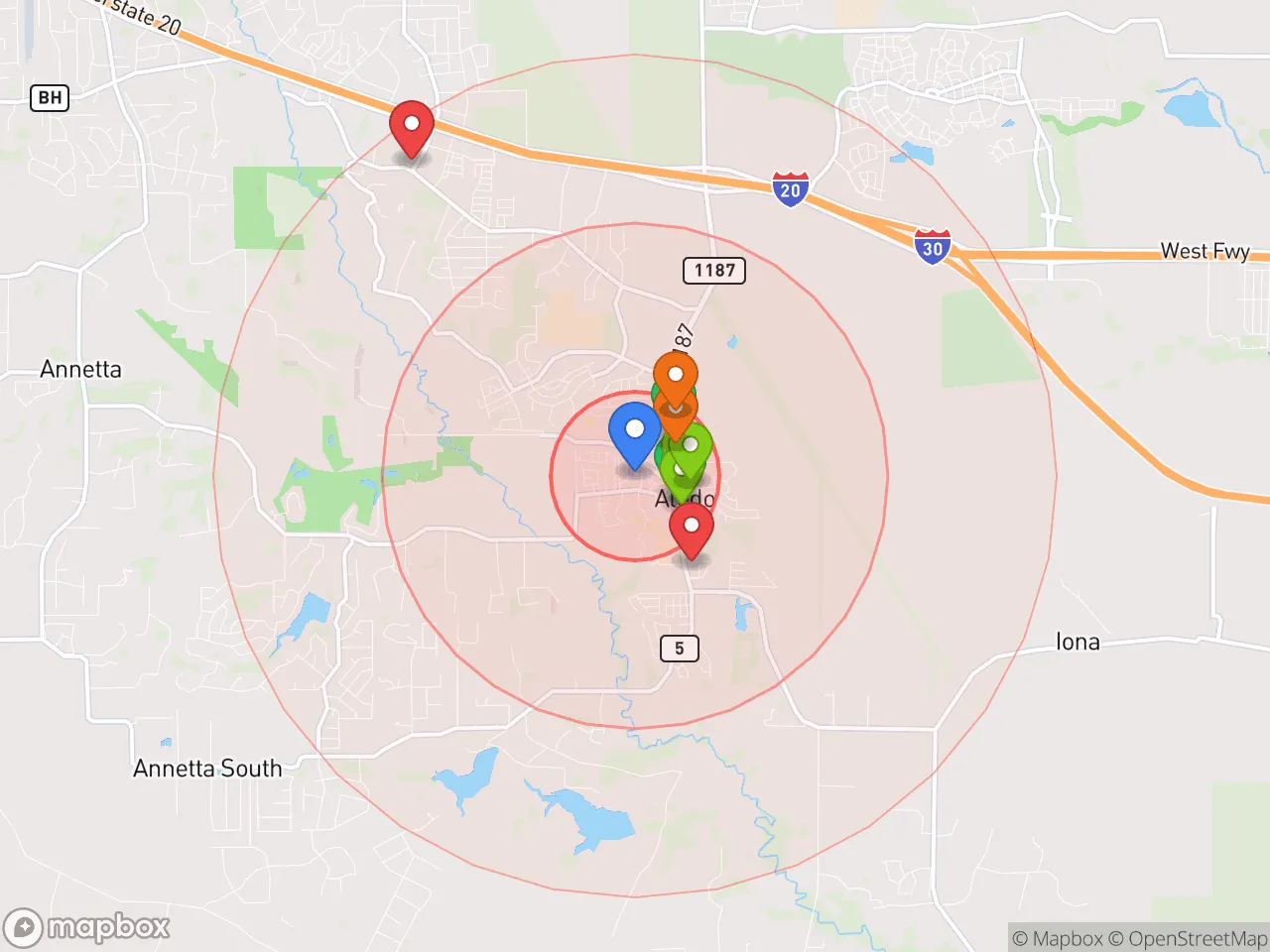 Hood Index scan area