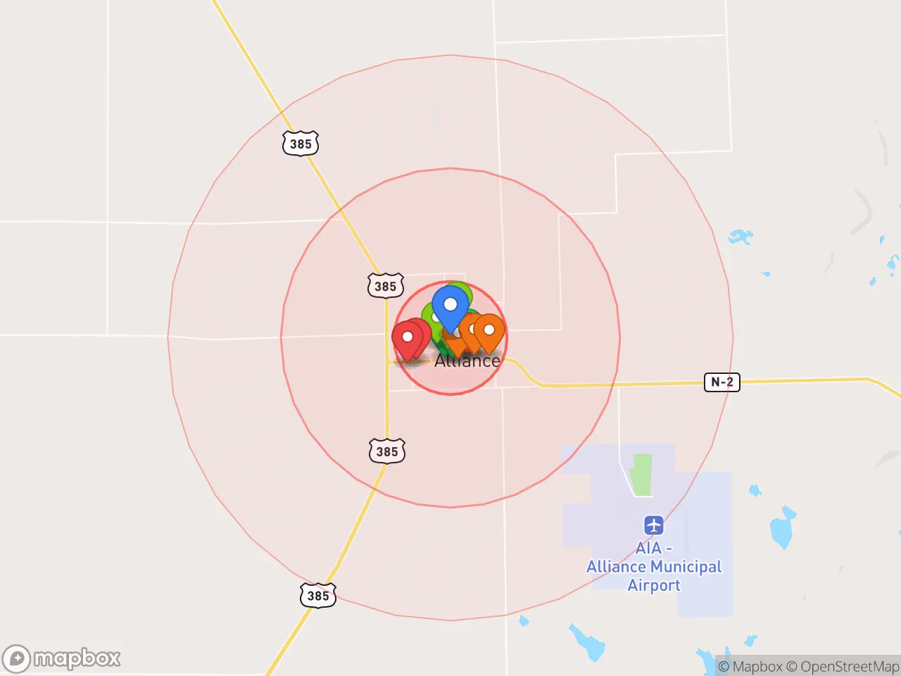 Hood Index scan area