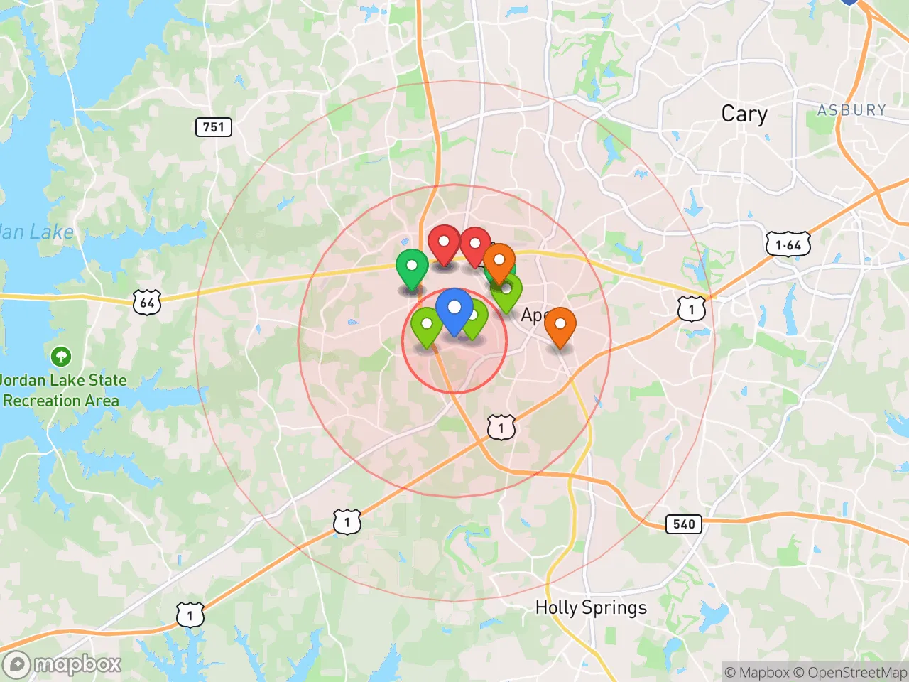 Hood Index scan area