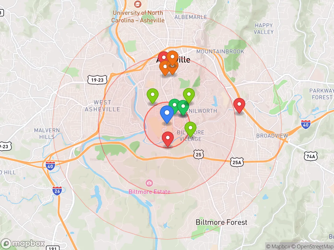 Hood Index scan area