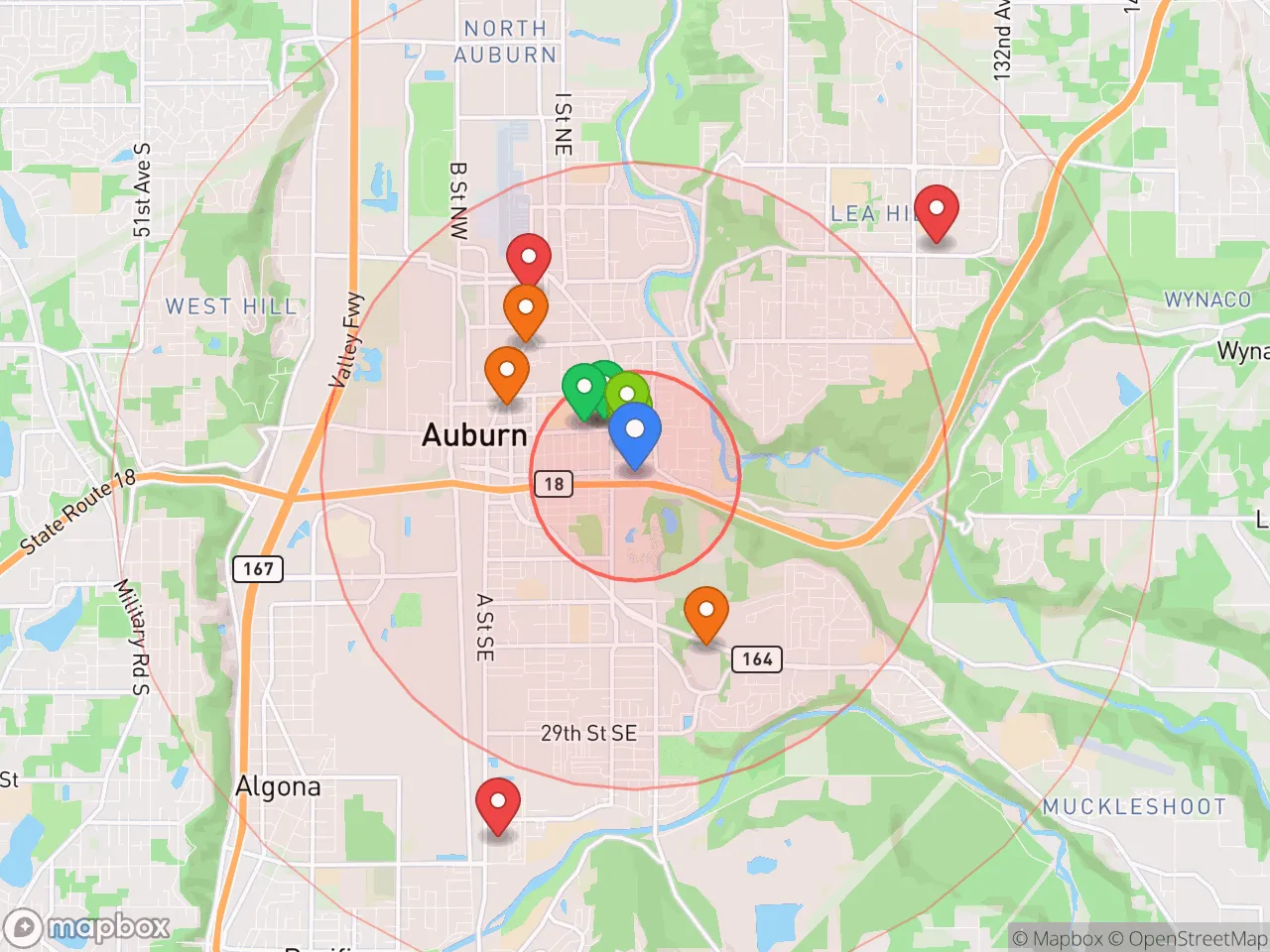 Hood Index scan area