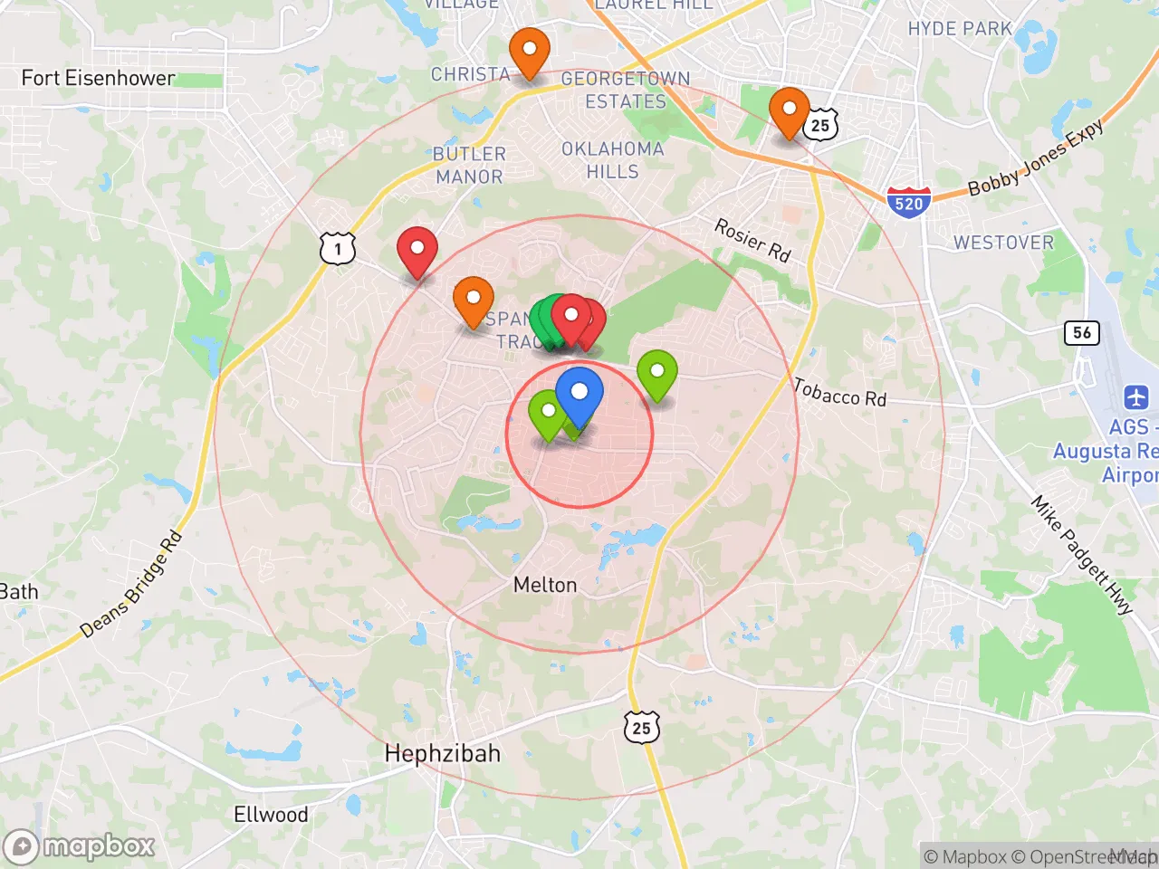 Hood Index scan area