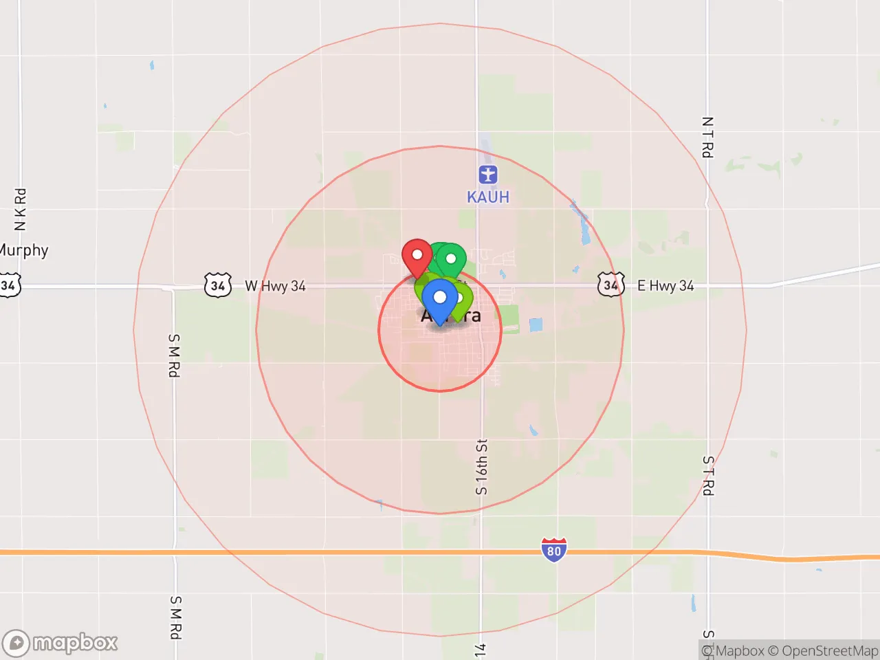 Hood Index scan area