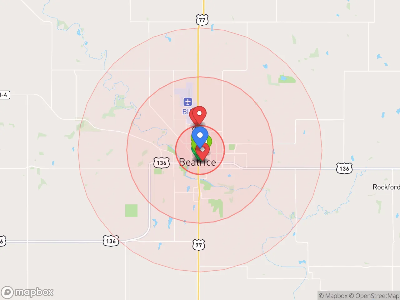 Hood Index scan area