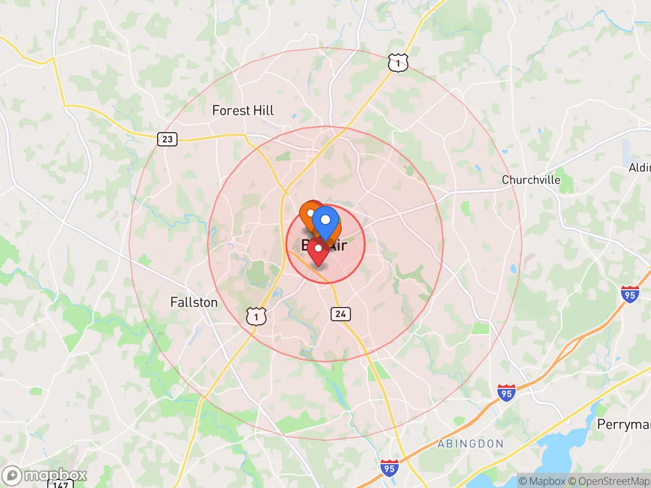 Hood Index scan area