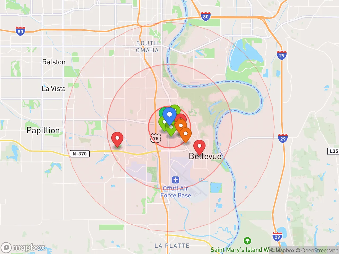 Hood Index scan area