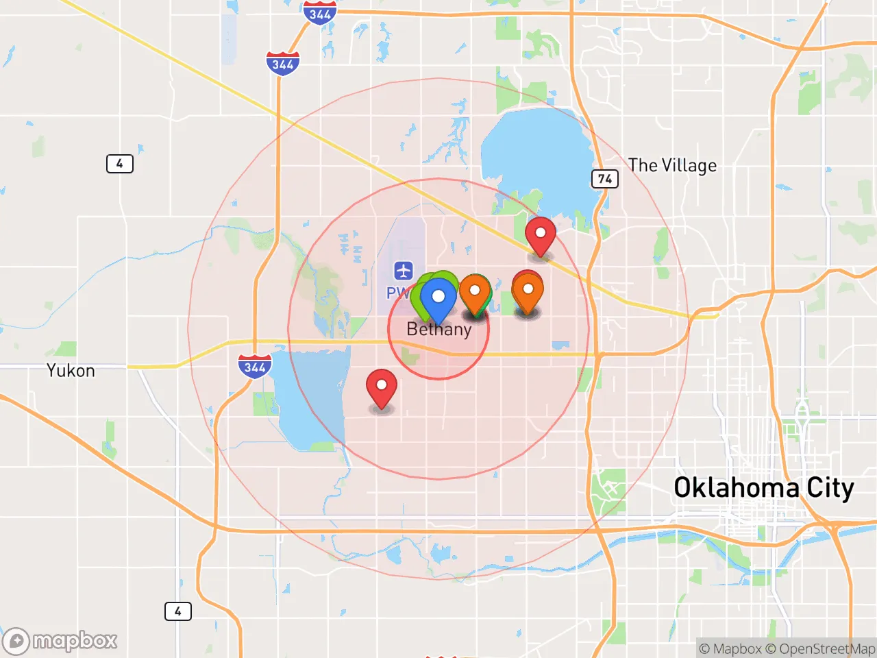 Hood Index scan area