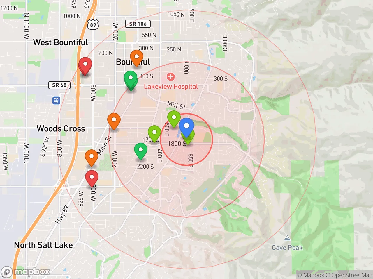 Hood Index scan area