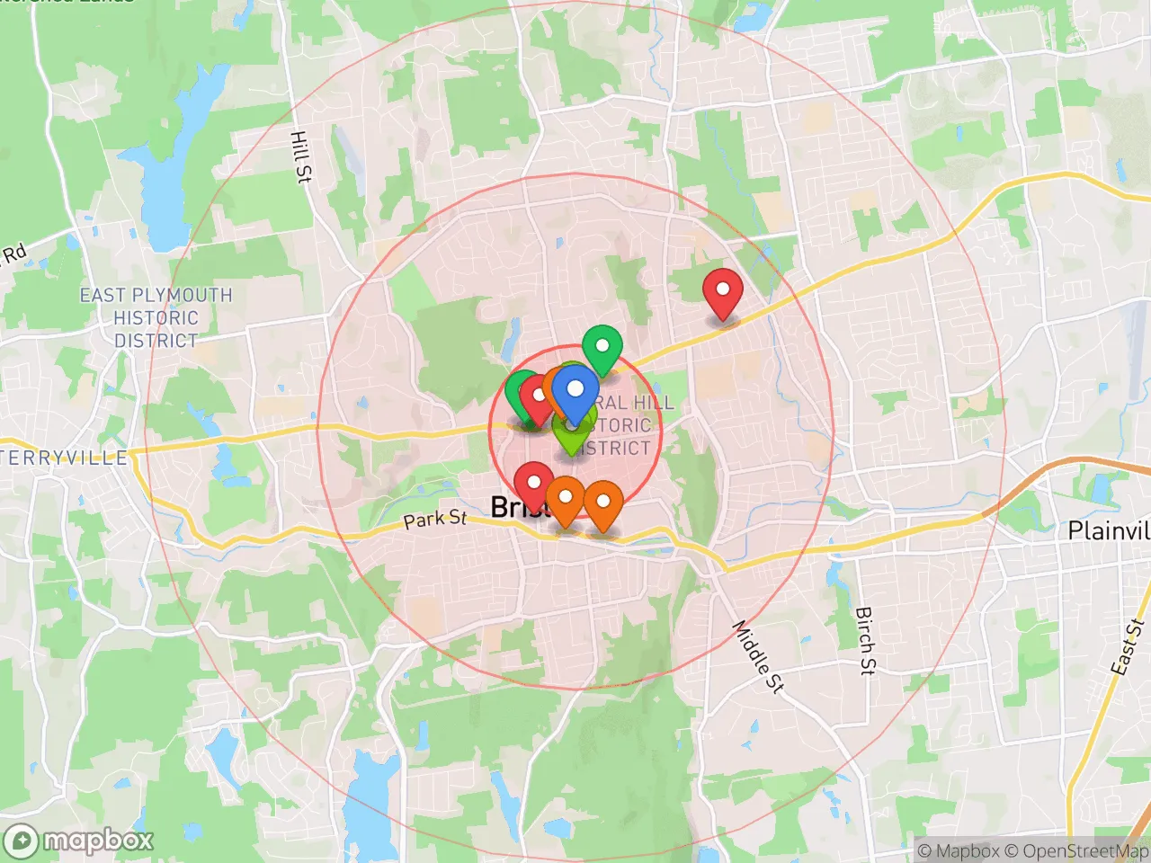 Hood Index scan area