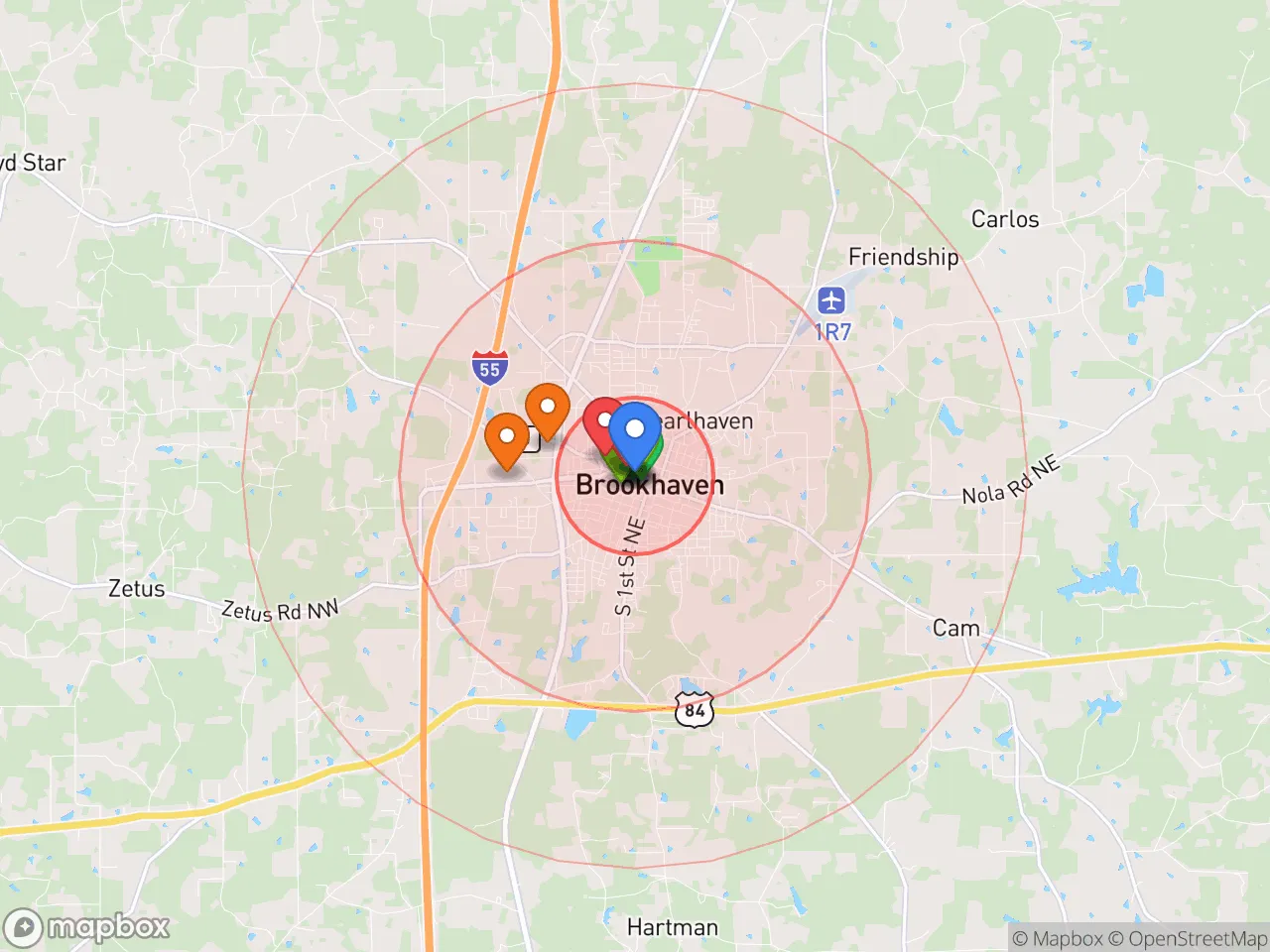 Hood Index scan area