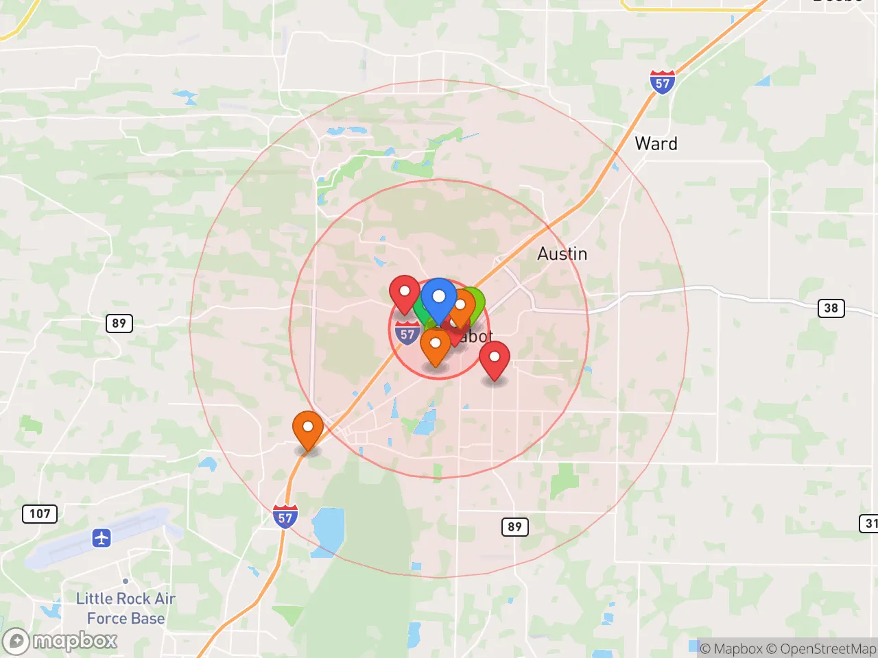 Hood Index scan area