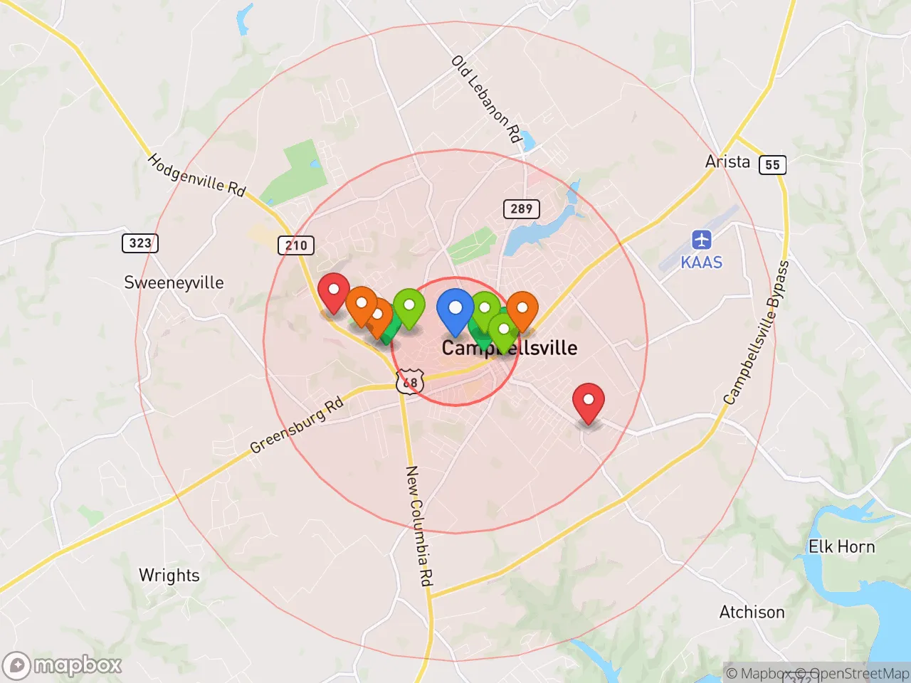 Hood Index scan area