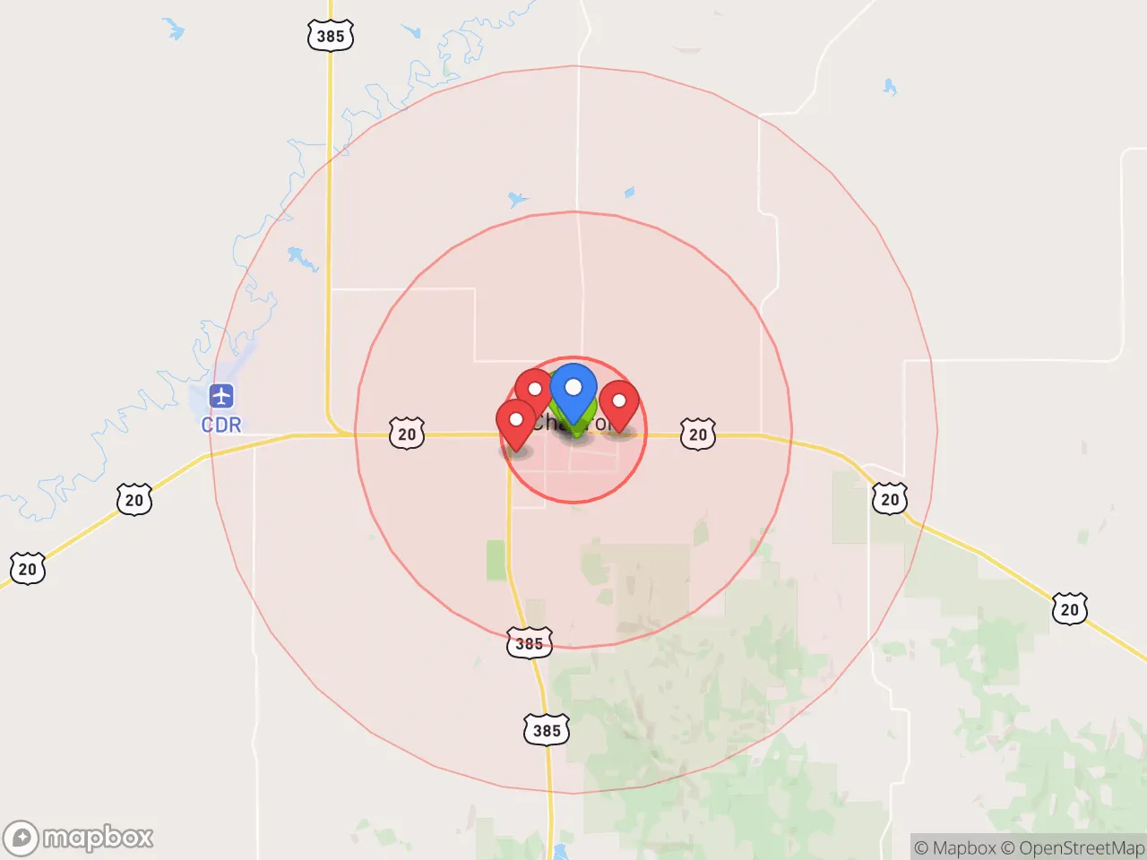Hood Index scan area