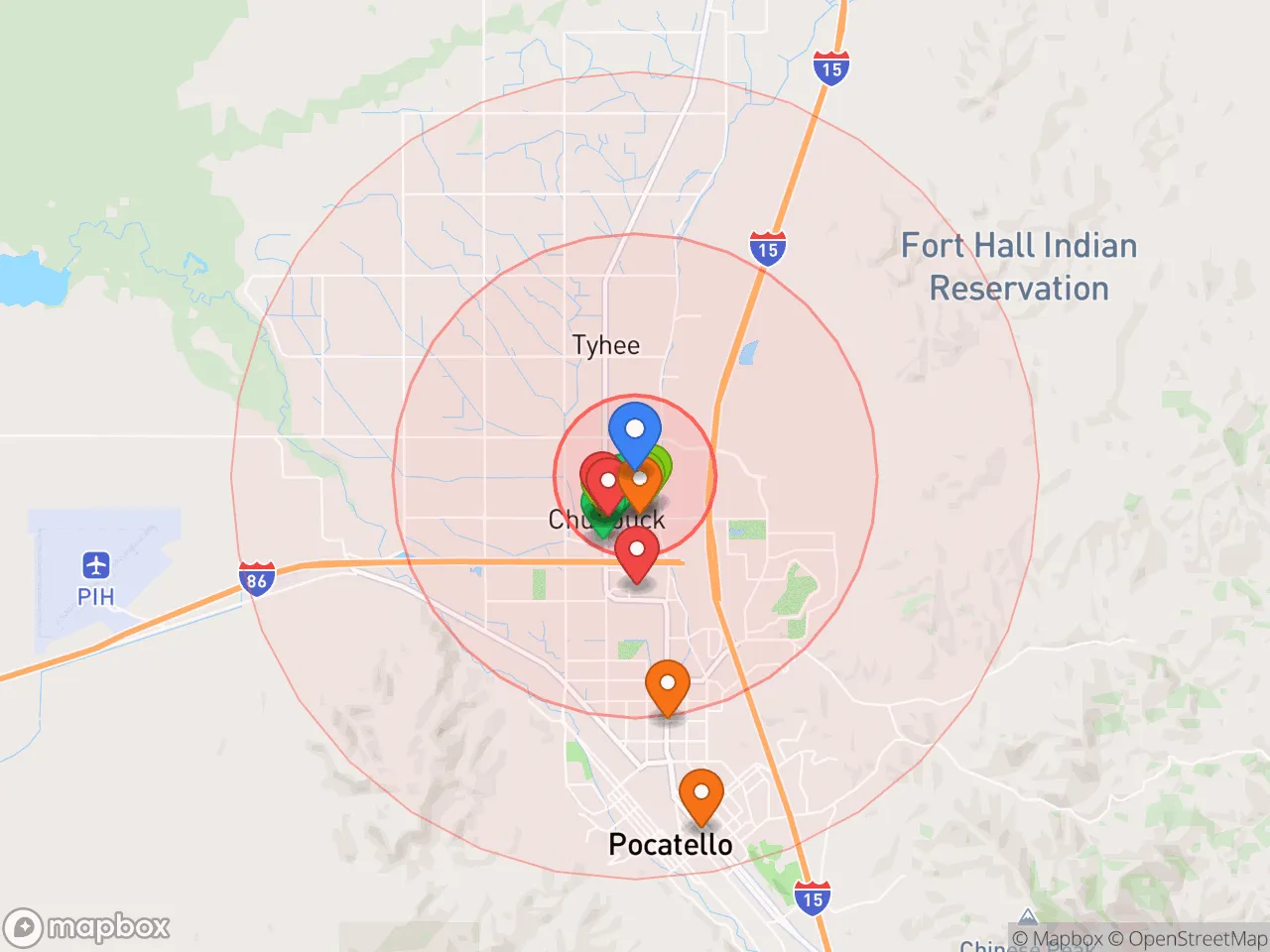 Hood Index scan area