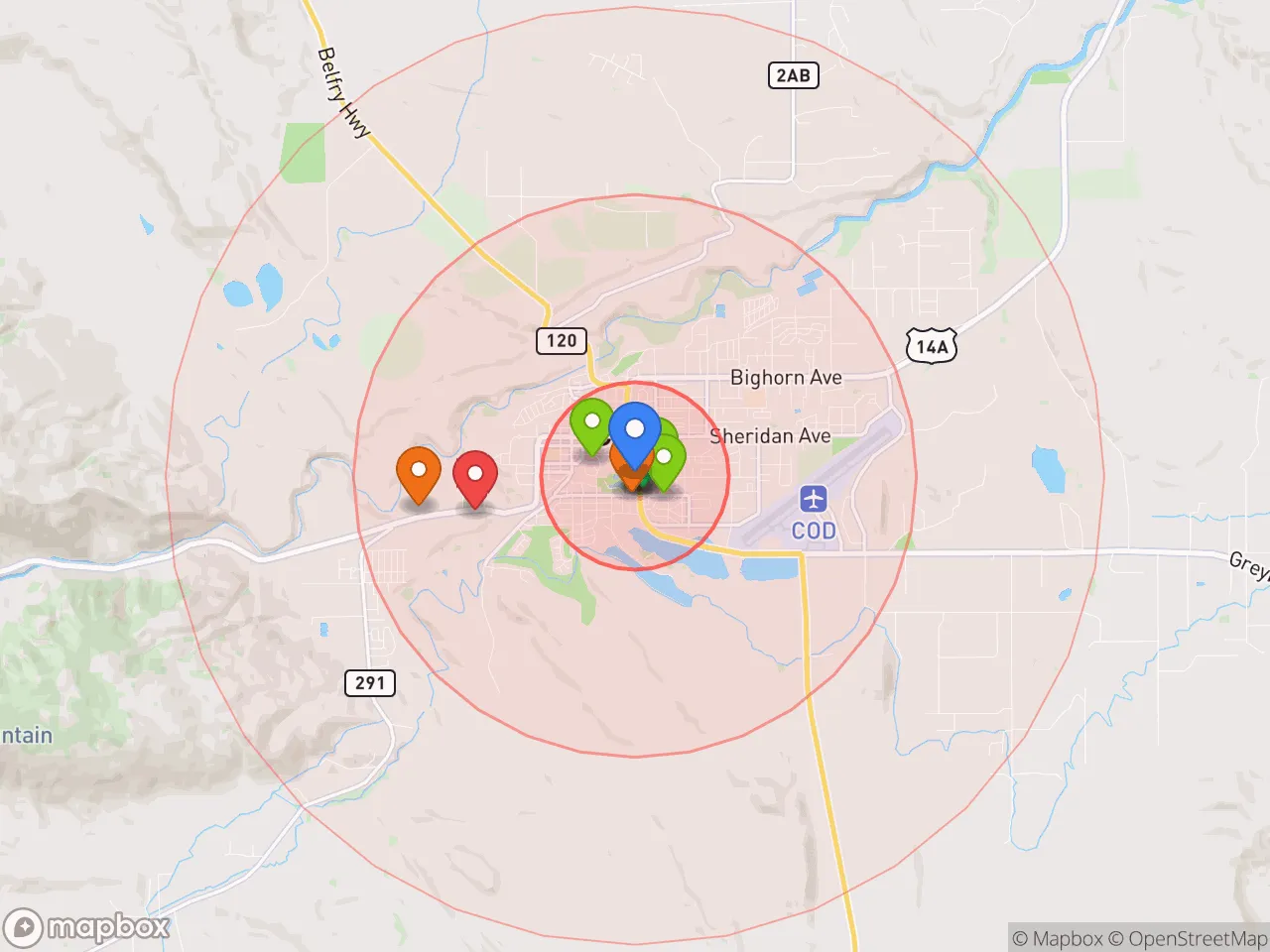 Hood Index scan area