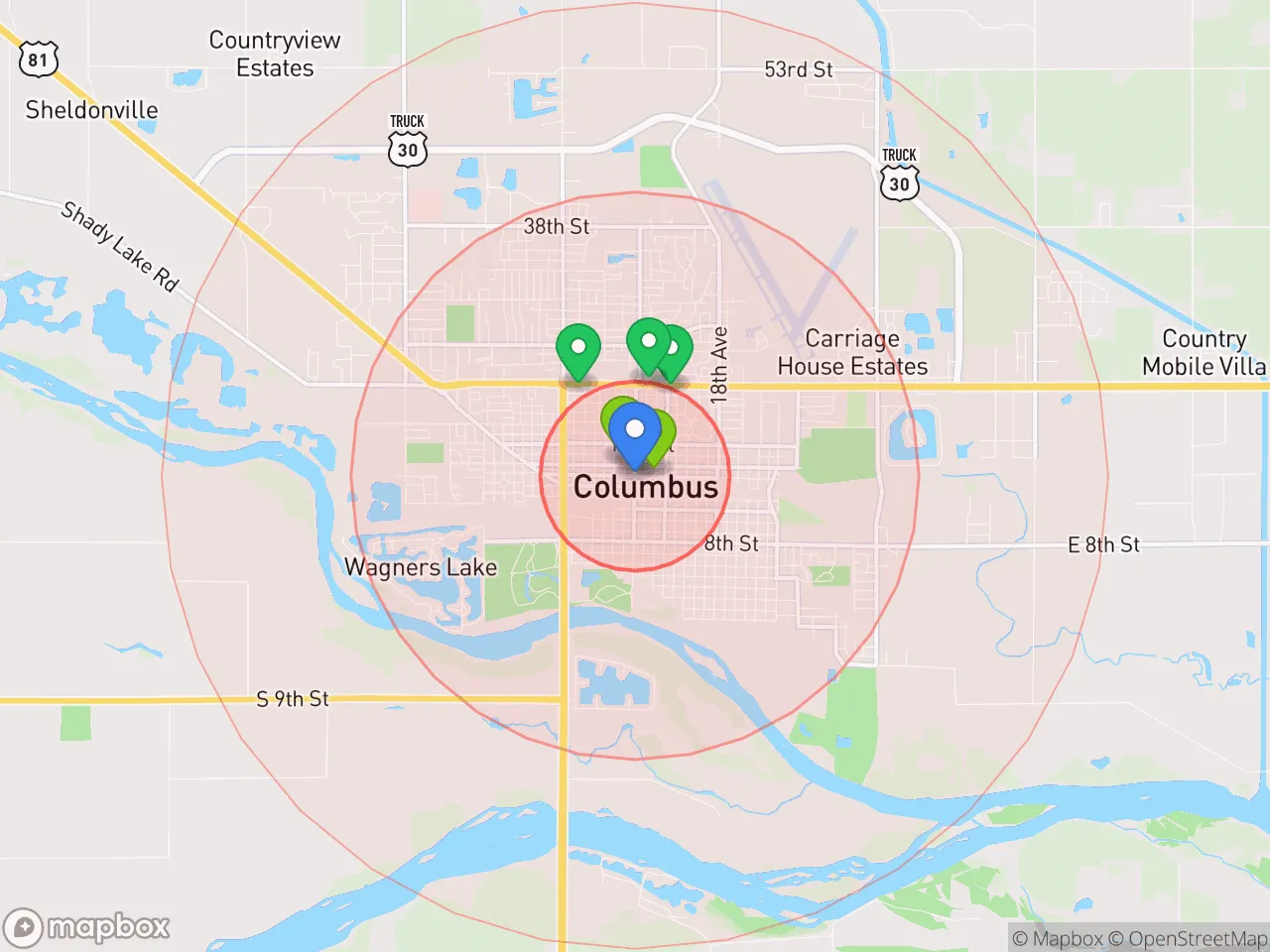 Hood Index scan area