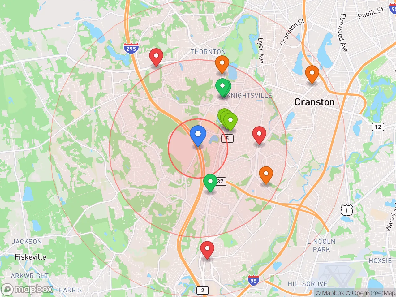 Hood Index scan area