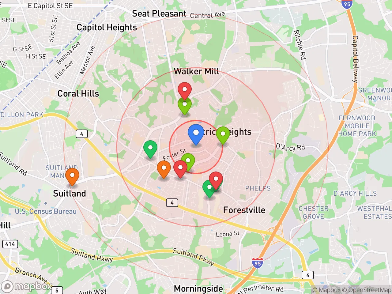 Hood Index scan area
