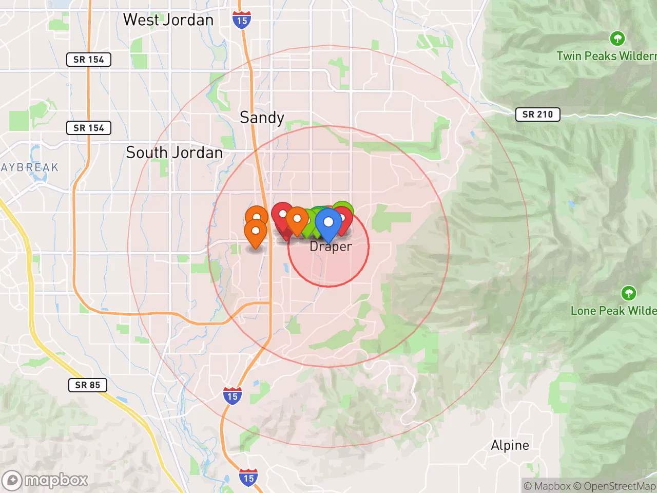 Hood Index scan area