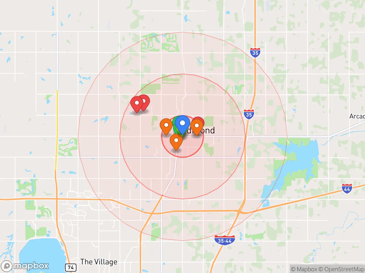 Hood Index scan area