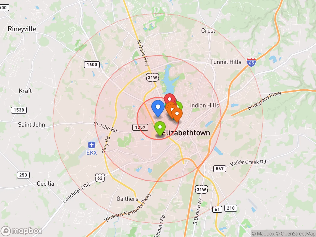 Hood Index scan area