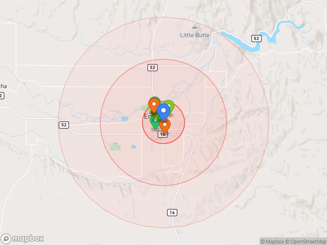 Hood Index scan area