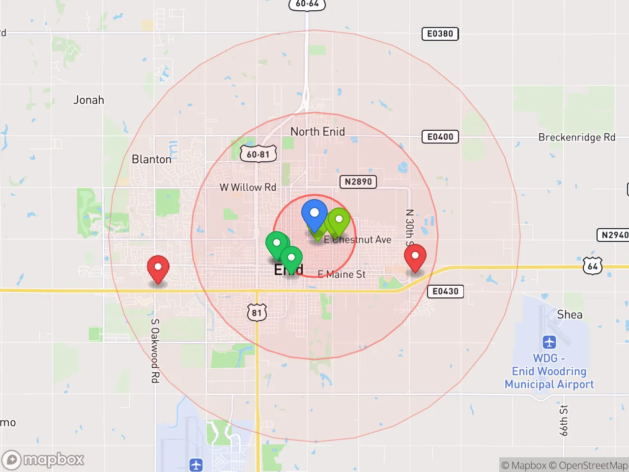 Hood Index scan area