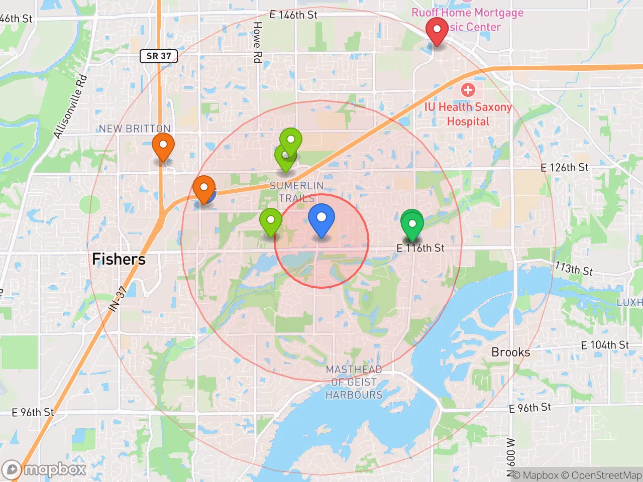 Hood Index scan area