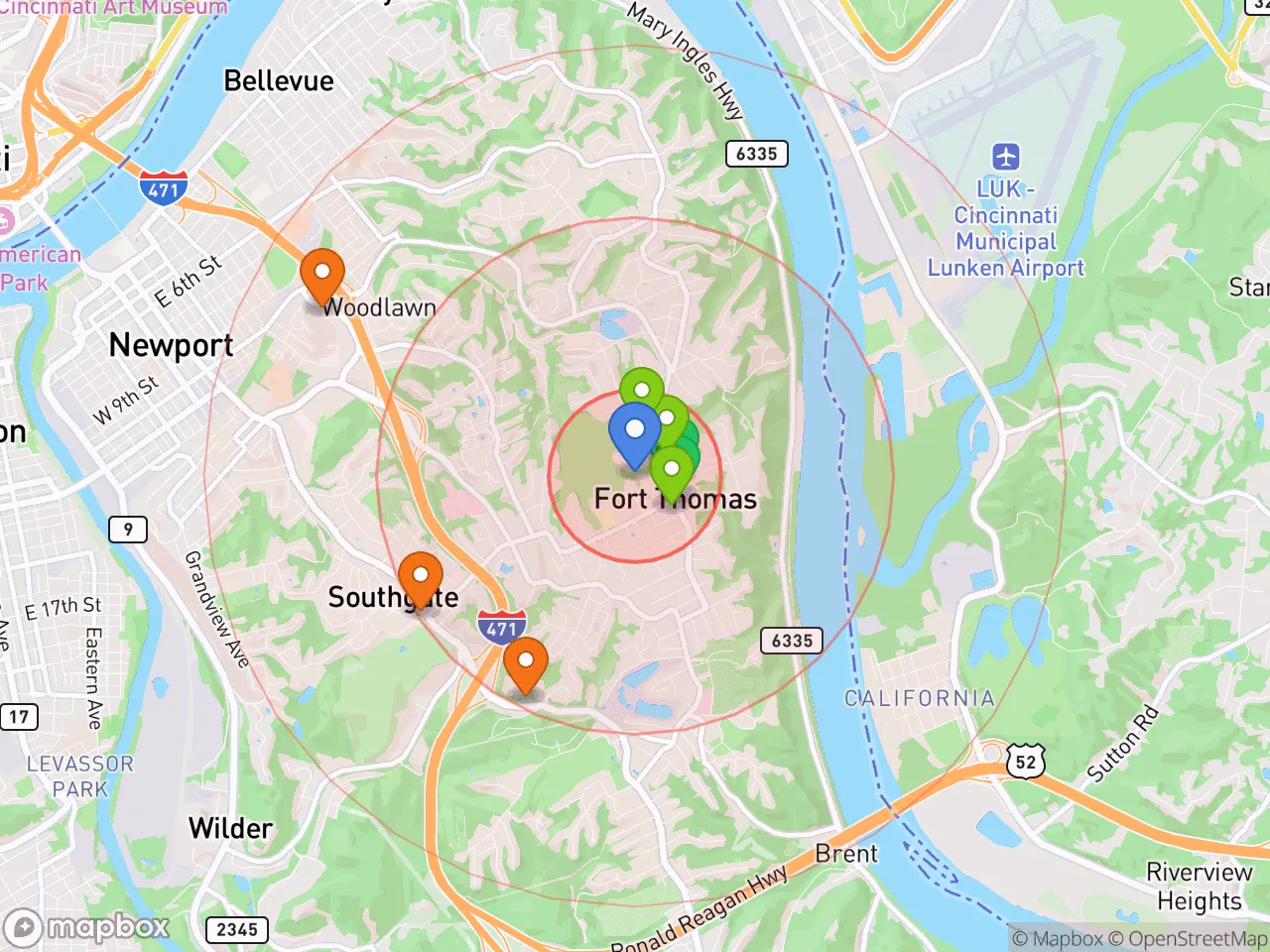 Hood Index scan area