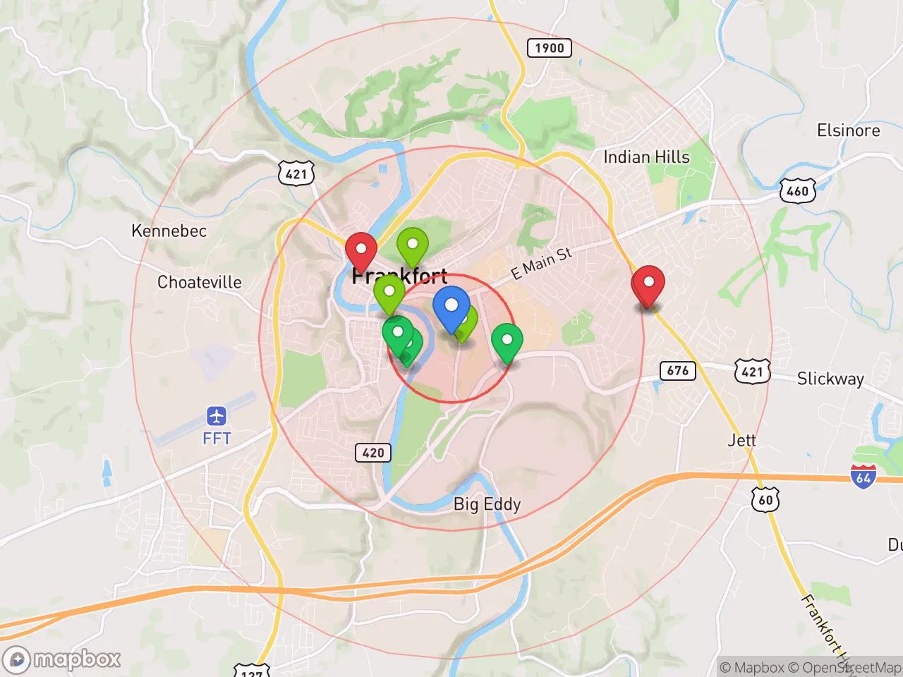 Hood Index scan area