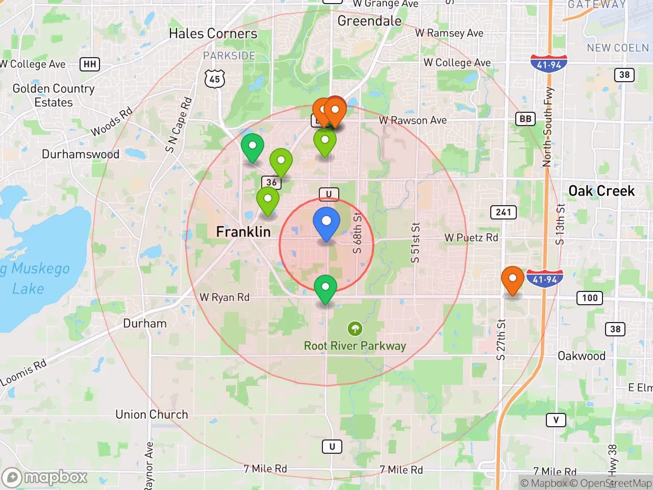 Hood Index scan area