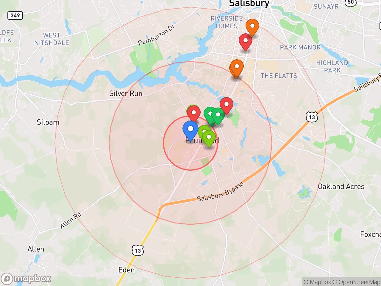 Hood Index scan area