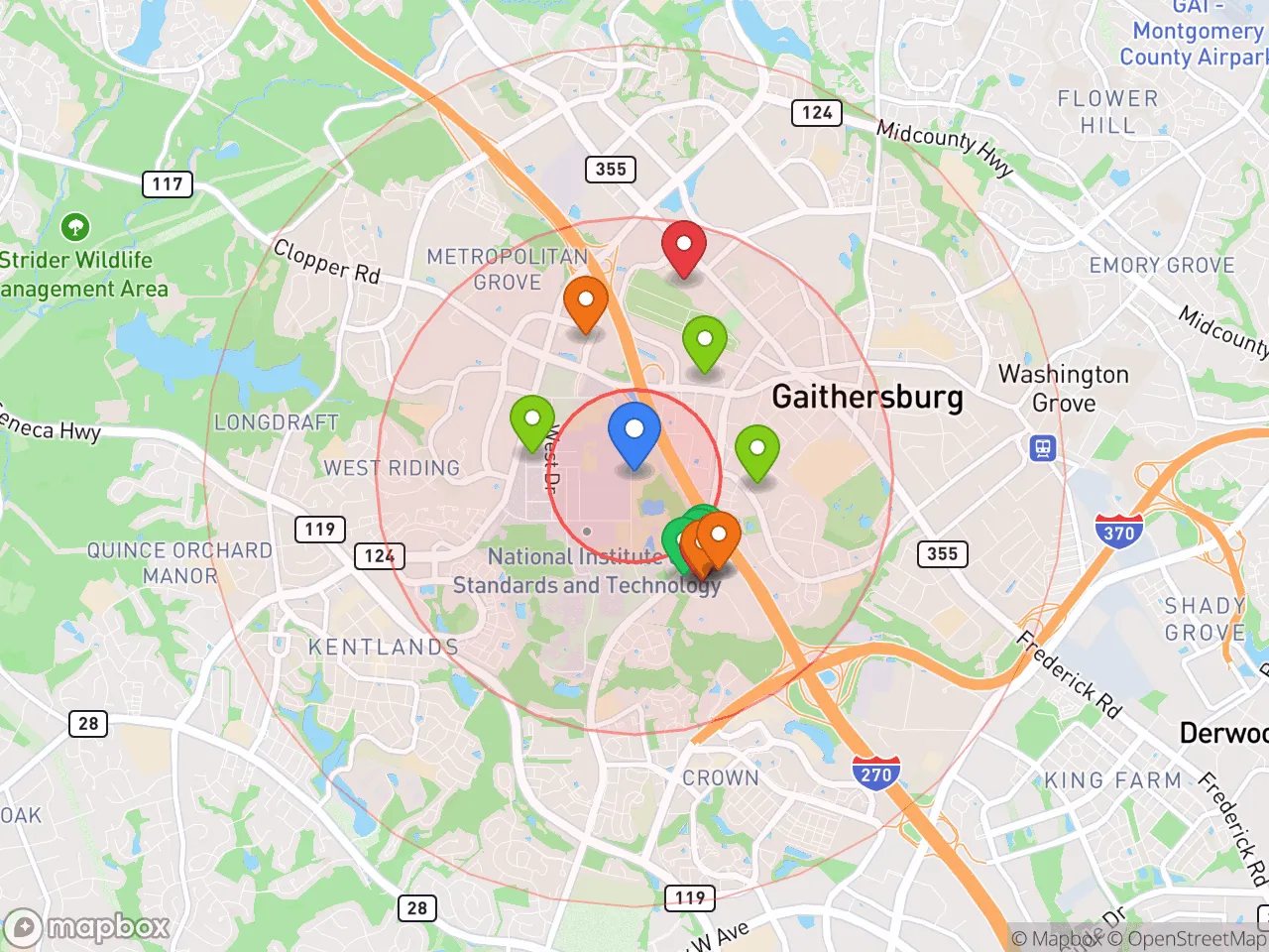 Hood Index scan area