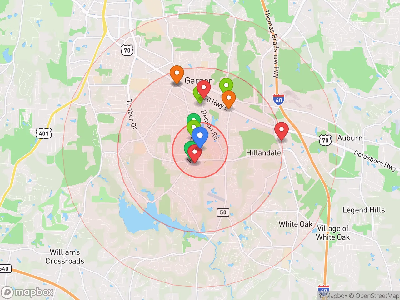 Hood Index scan area
