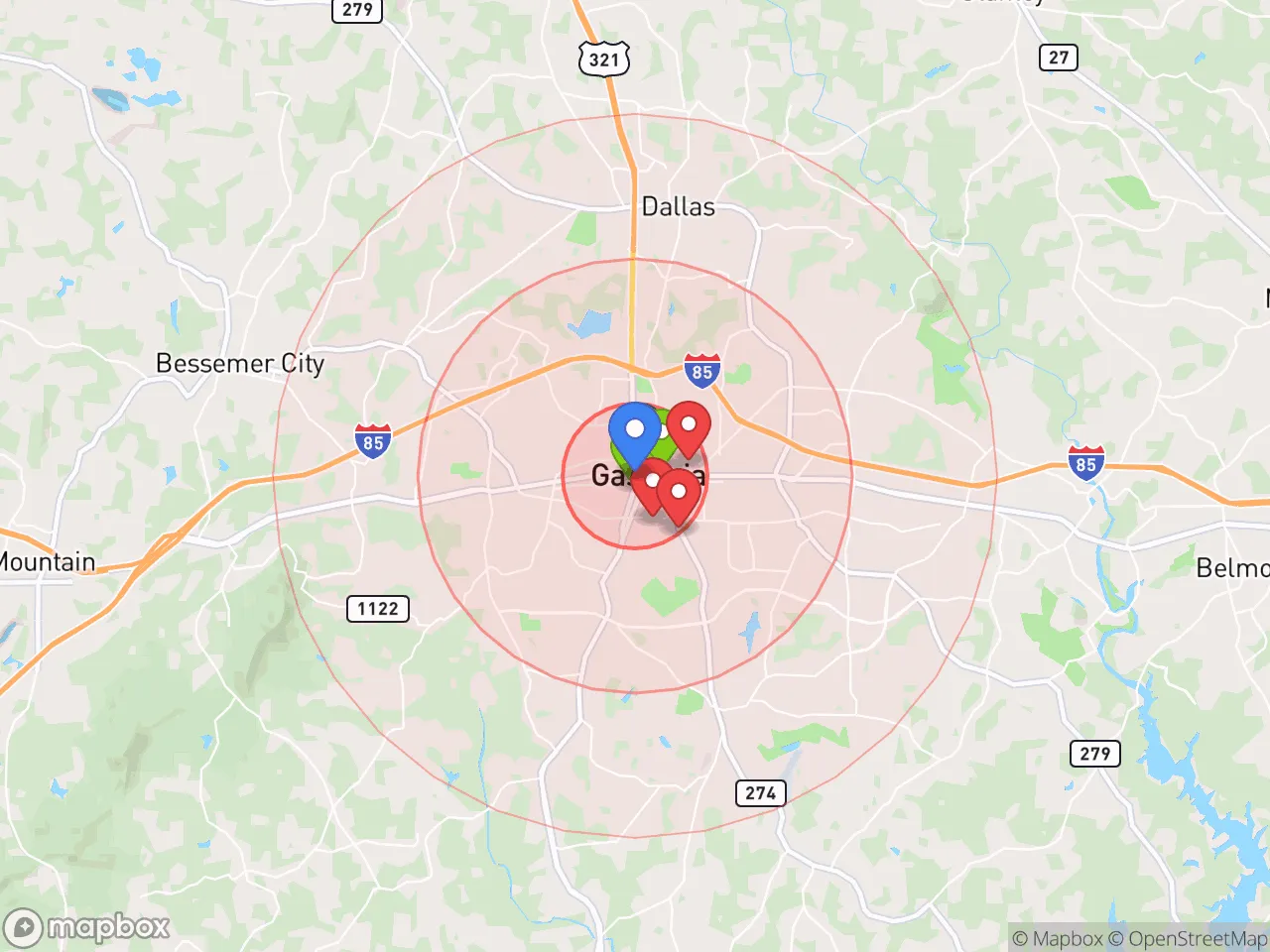 Hood Index scan area