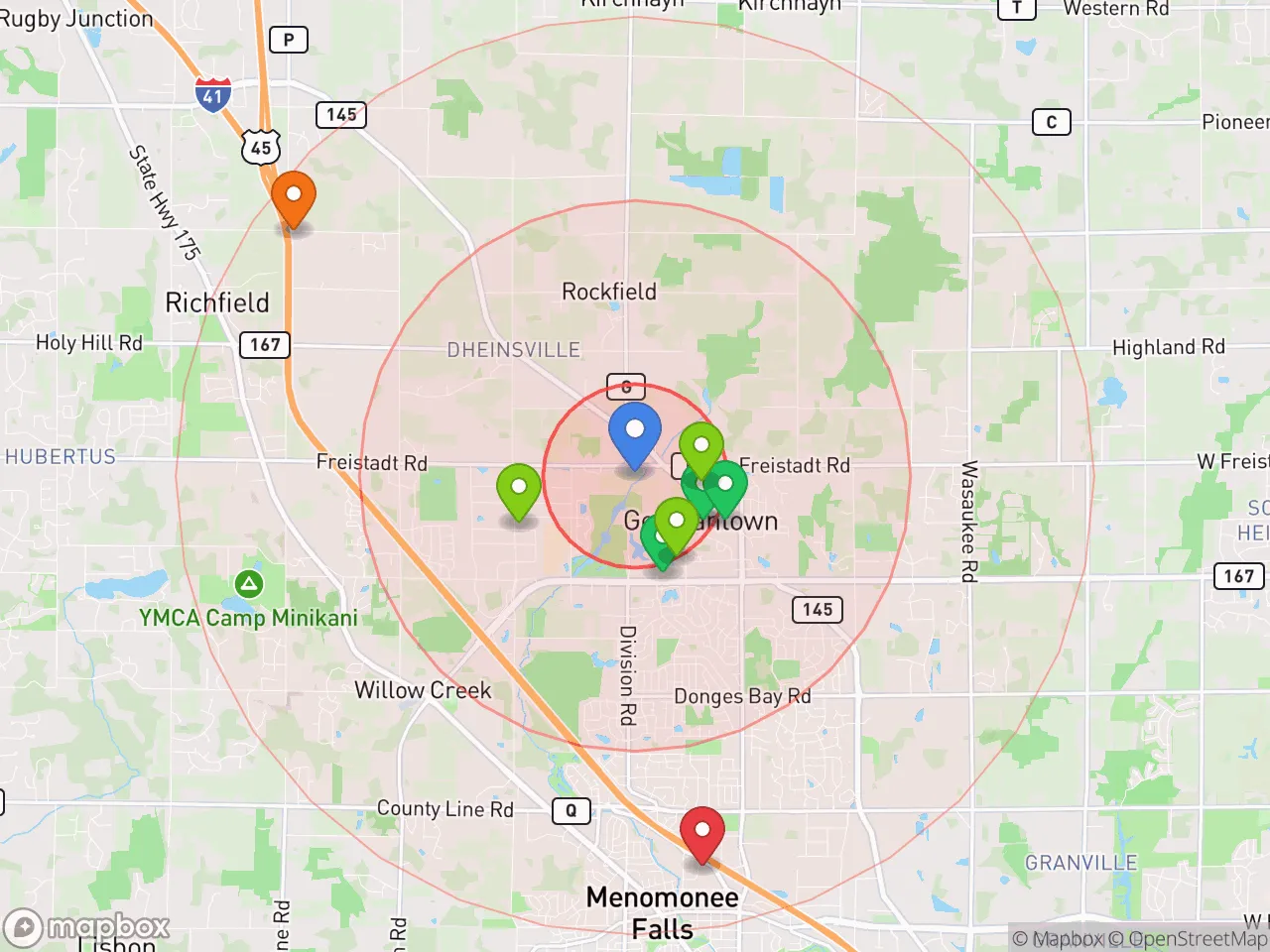 Hood Index scan area