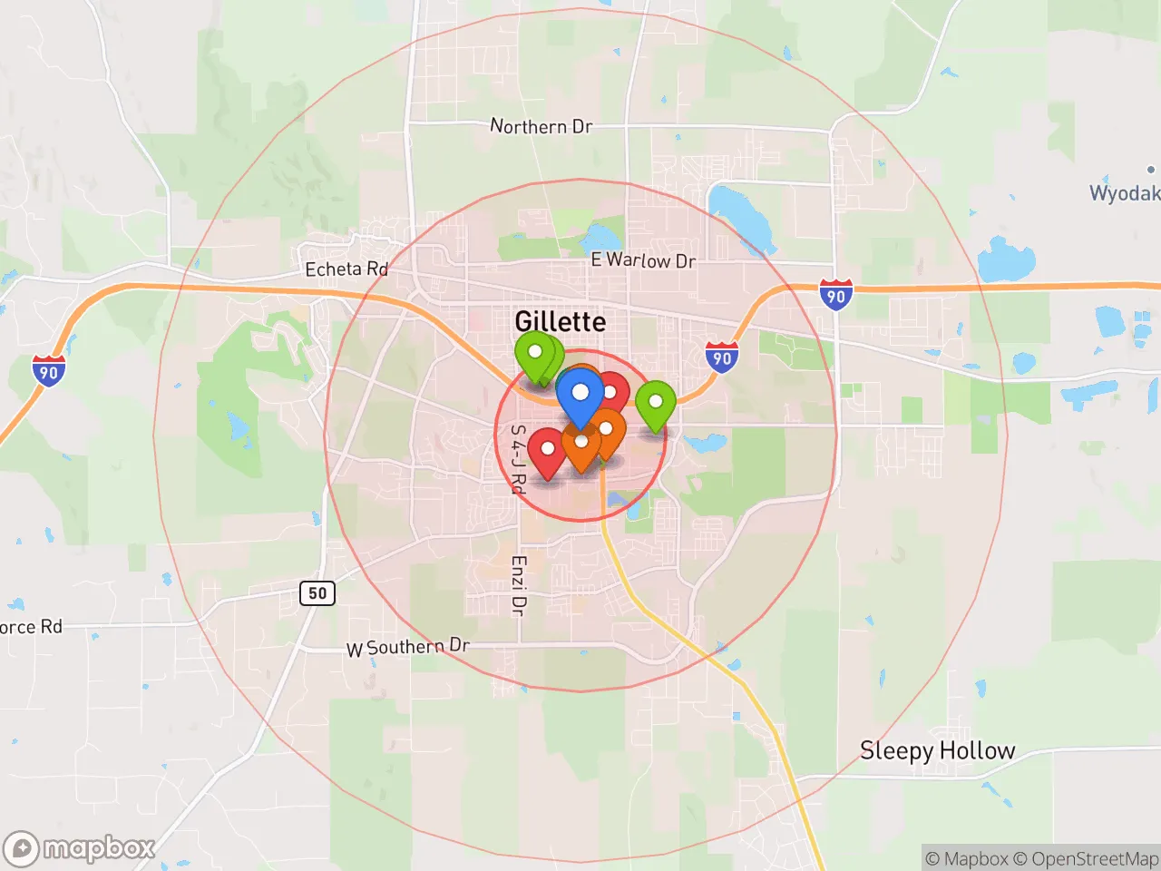 Hood Index scan area