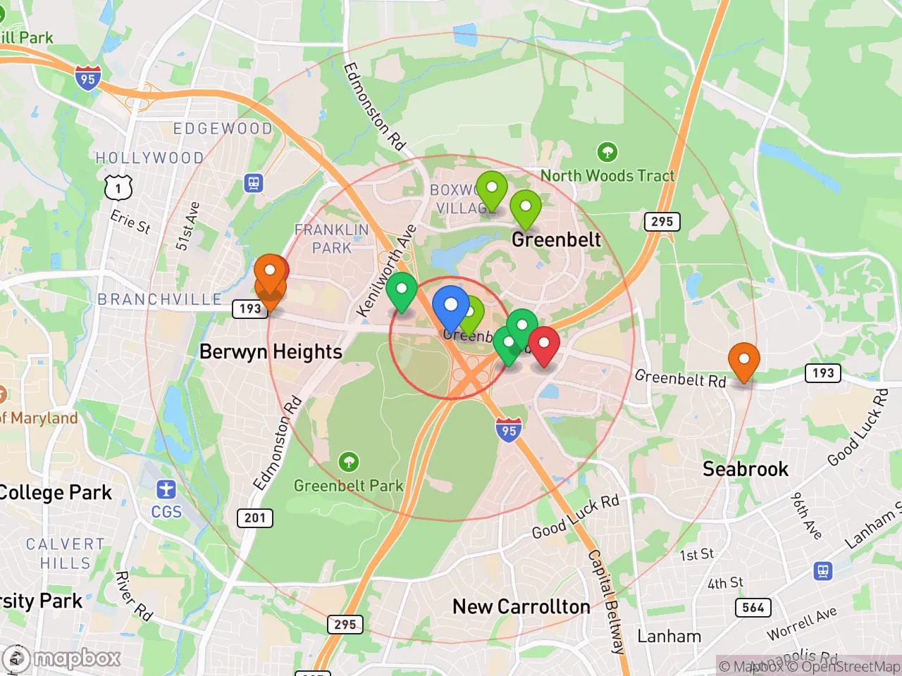 Hood Index scan area