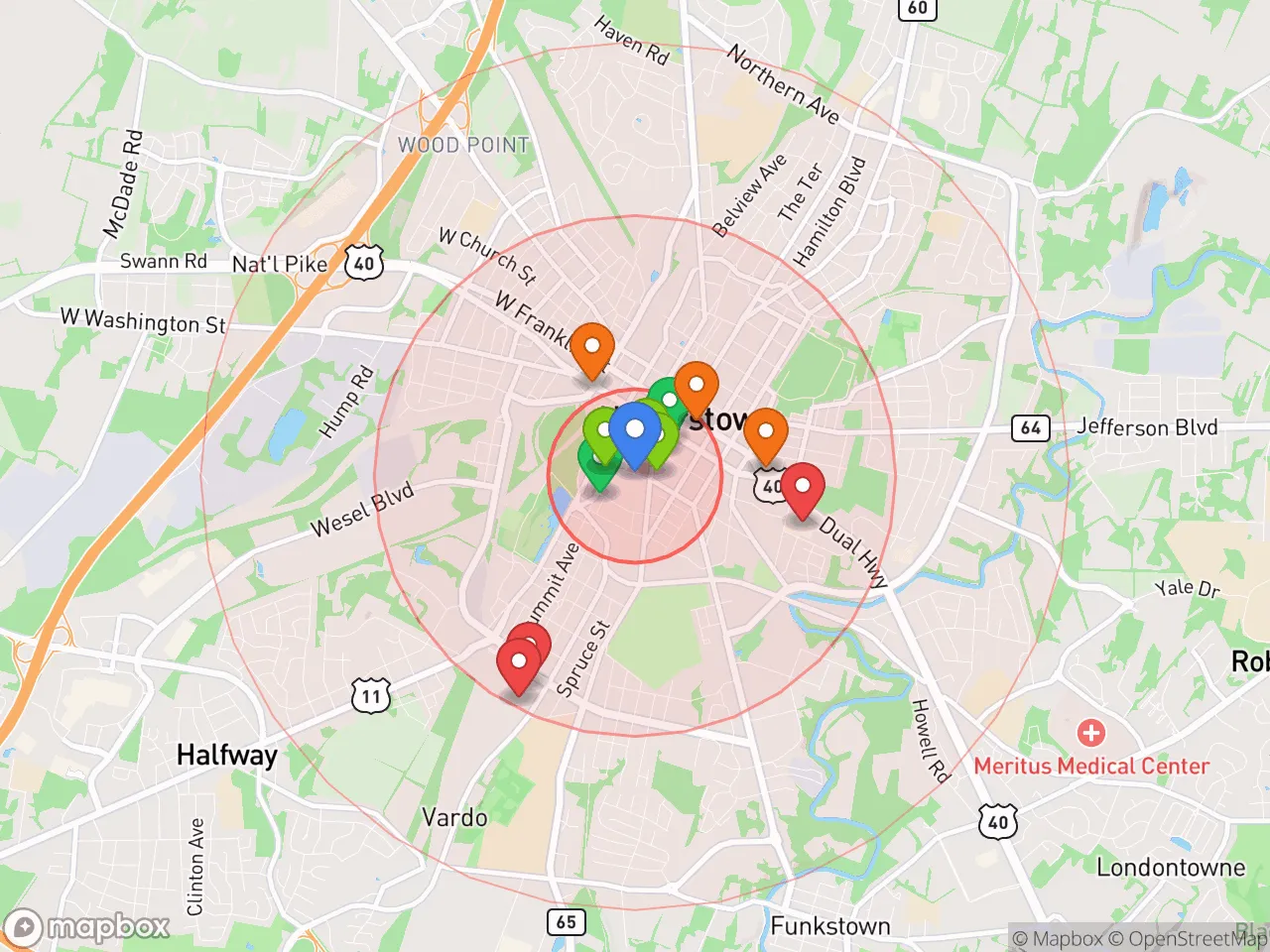 Hood Index scan area