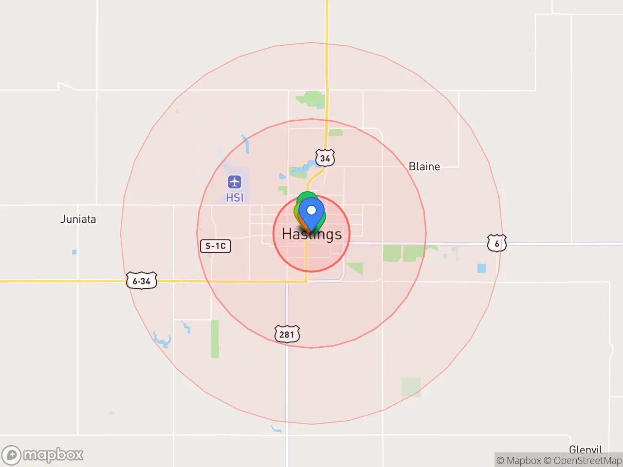 Hood Index scan area