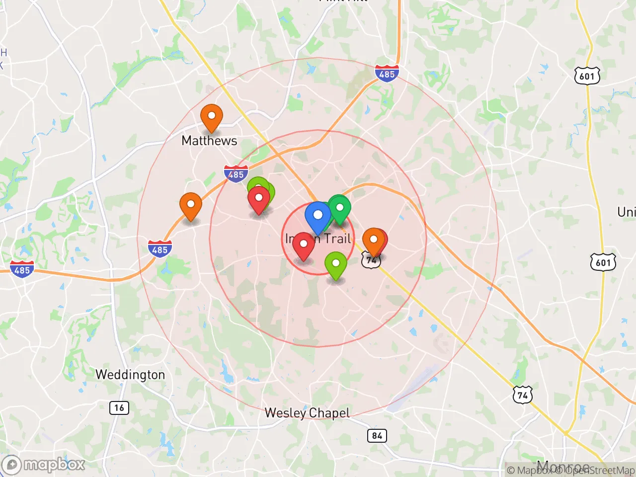 Hood Index scan area