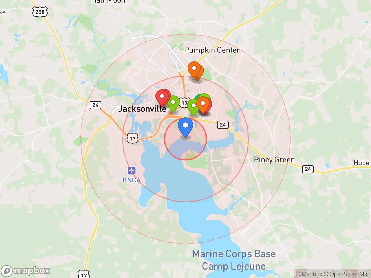 Hood Index scan area