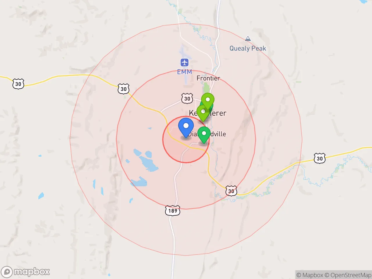 Hood Index scan area