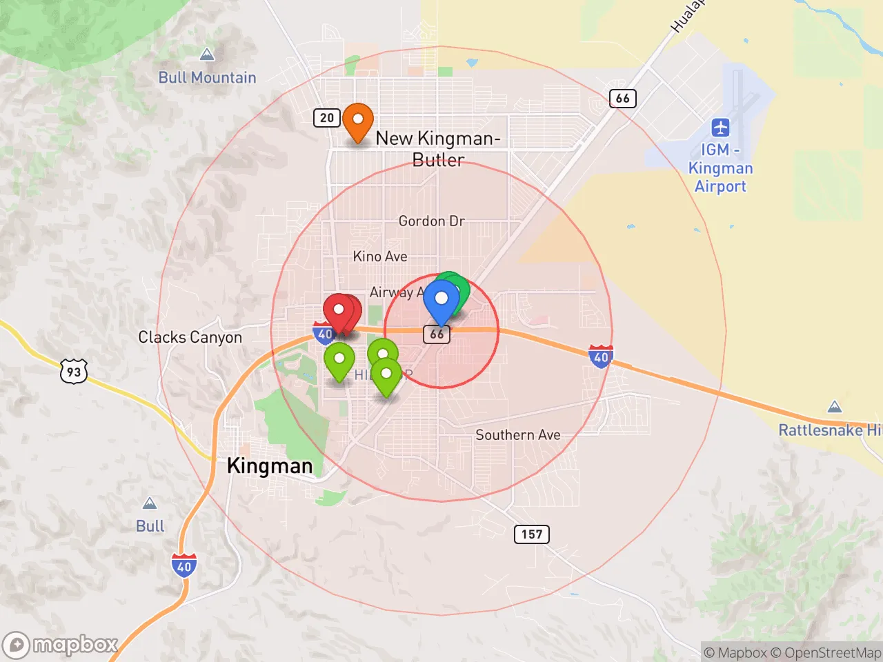 Hood Index scan area