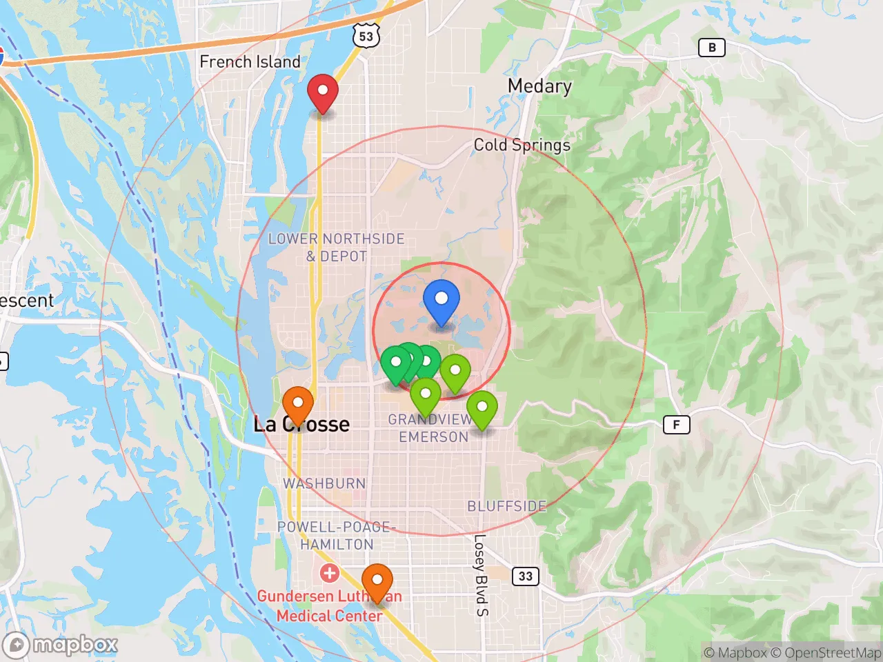 Hood Index scan area