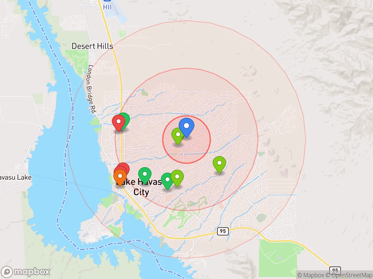 Hood Index scan area
