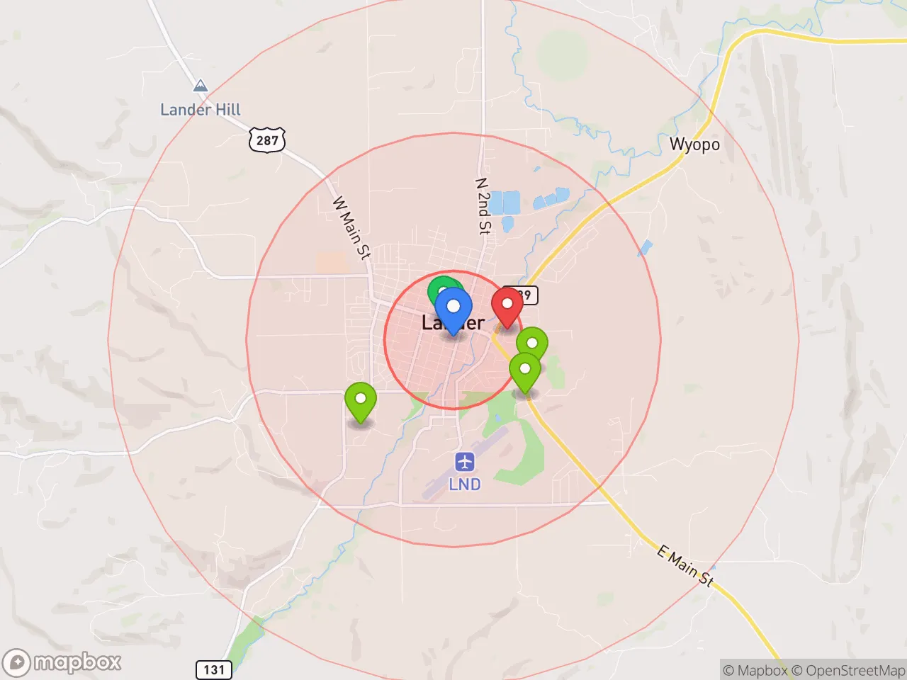 Hood Index scan area