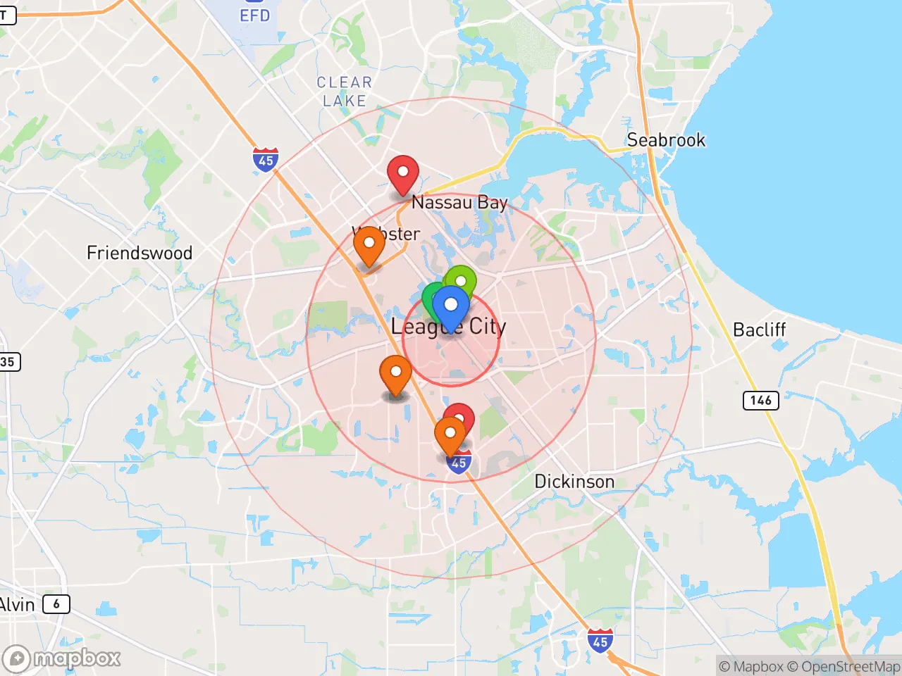 Hood Index scan area