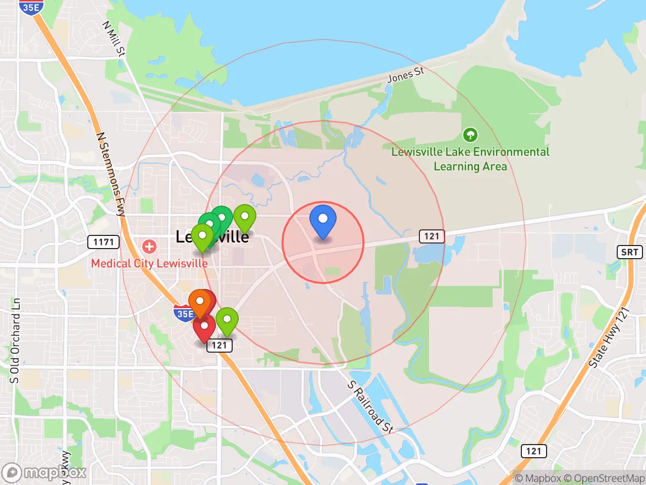 Hood Index scan area