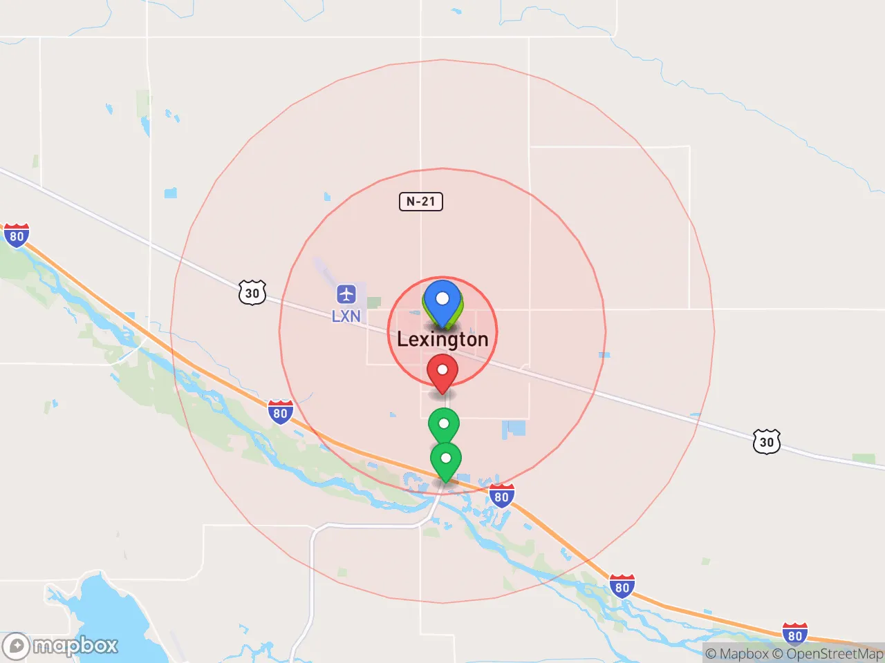Hood Index scan area